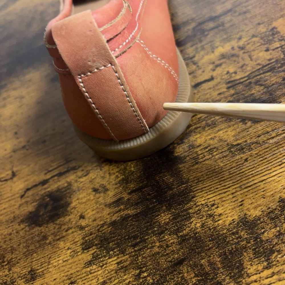Bed Stu Penny Loafers Womens Sz 7 Coral Pink Leather Distressed Classic - Picture 8 of 13